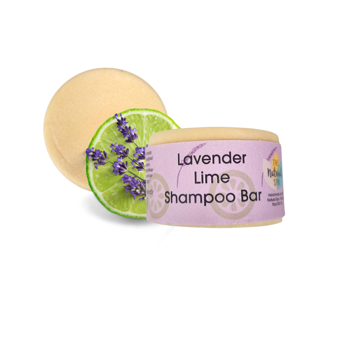 Lavender and Lime Shampoo Bar - Suitable for all hair types